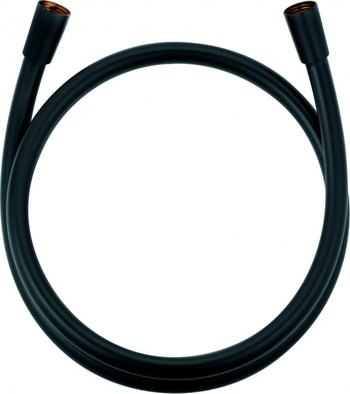 Душевой шланг KLUDI SUPARAFLEX SILVER, 1250 мм; черный мат ZZ