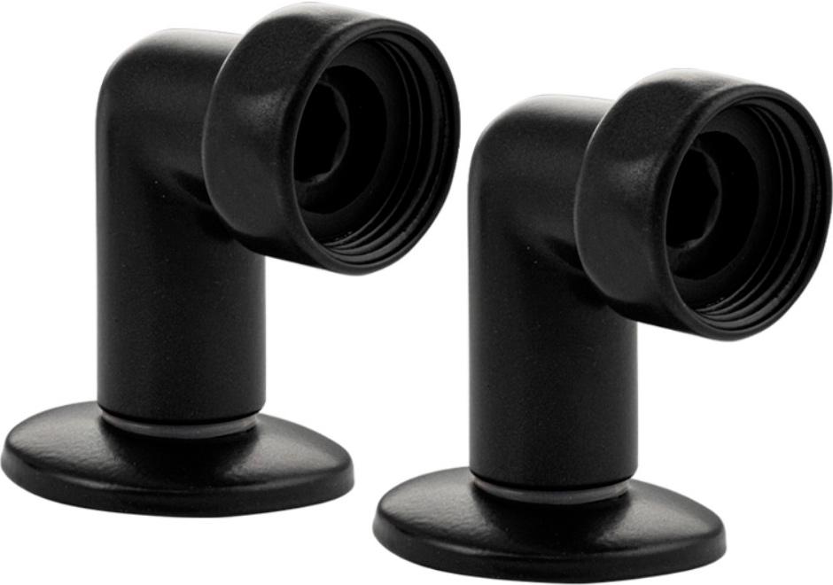 Соединение угловое для полотенцесушителя 1*-1/2*, г/ш, пара, цв. черный матовый, ZZ