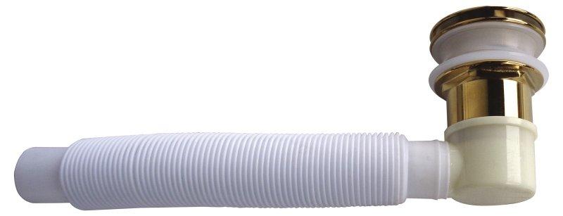 Слив-перелив для ванны, (цв.золото), BelBagno ZZ