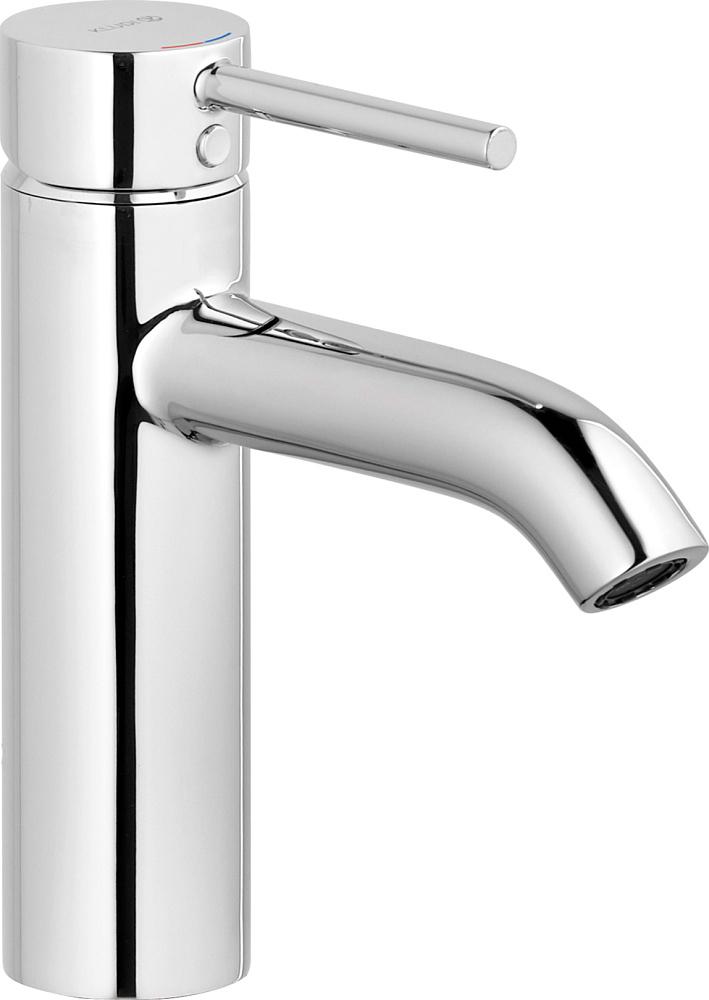 Смеситель для раковины, однорычажный, без донного клапана, хром ZZ