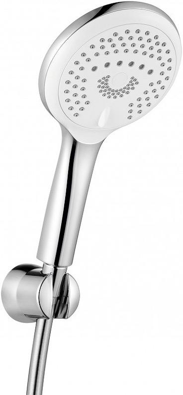 Душевой гарнитур Kludi Freshline 3S 6795005-00, три типа струи: дождевая, мягкая, массажная, цв. хром, ZZ