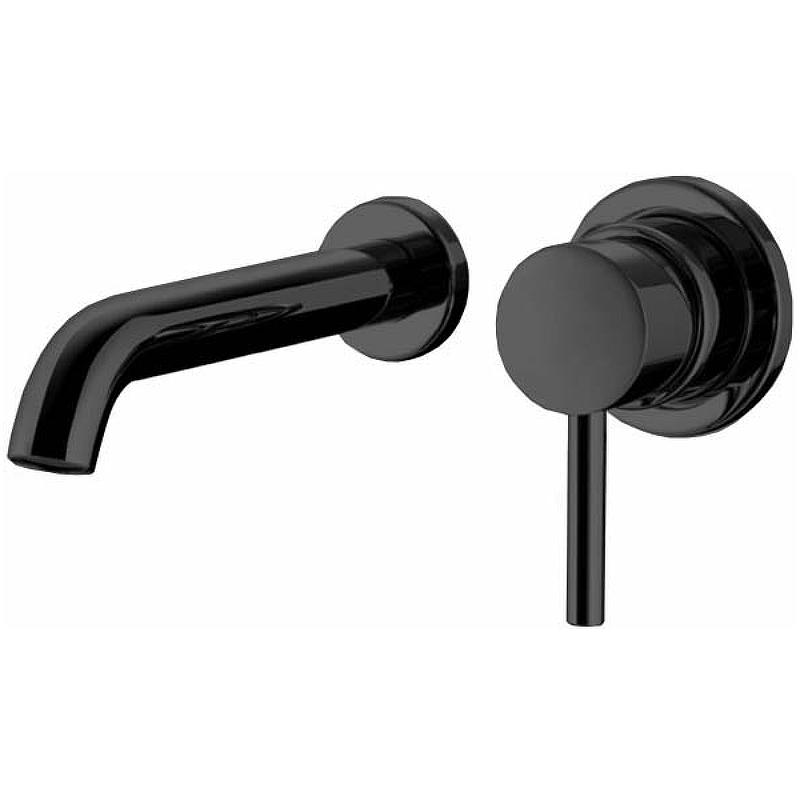 Смеситель для раковины, встраиваемый в стену, излив 22см, встр.часть в компл., без даиваемый в стену, излив 22см, встр.часть в компл., без д/к, OKI ZZ