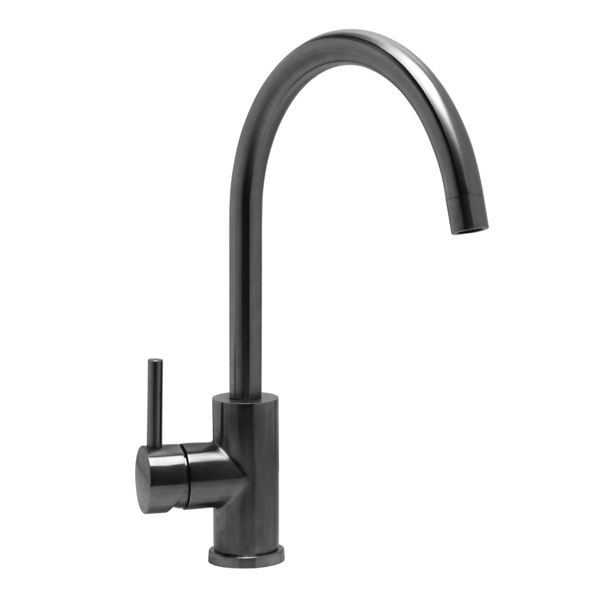 Смеситель для кухни с поворотным изливом Expert, цвет стальной ZZ