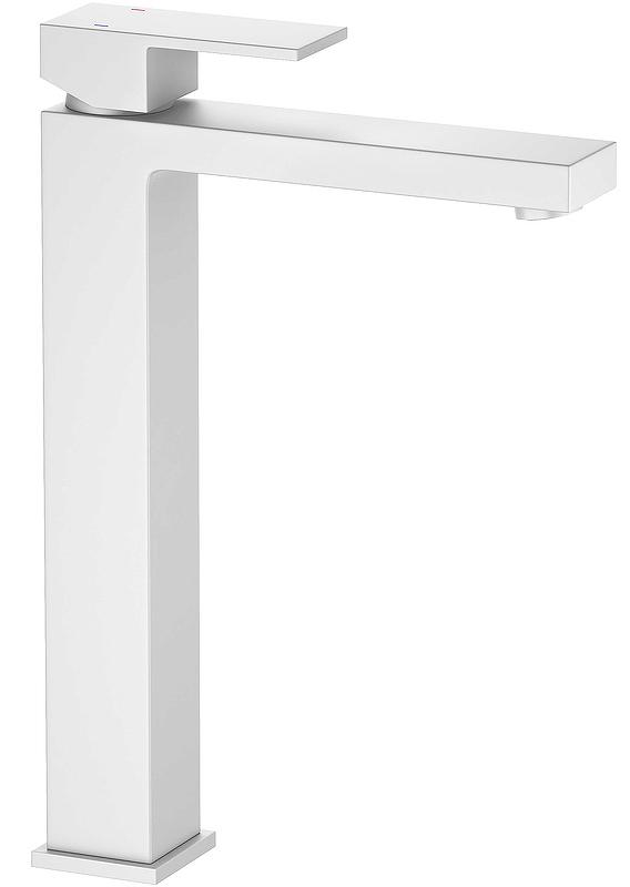 Смеситель для раковины Selene, высота излива 25.7 см, цв. белый матовый ZZ