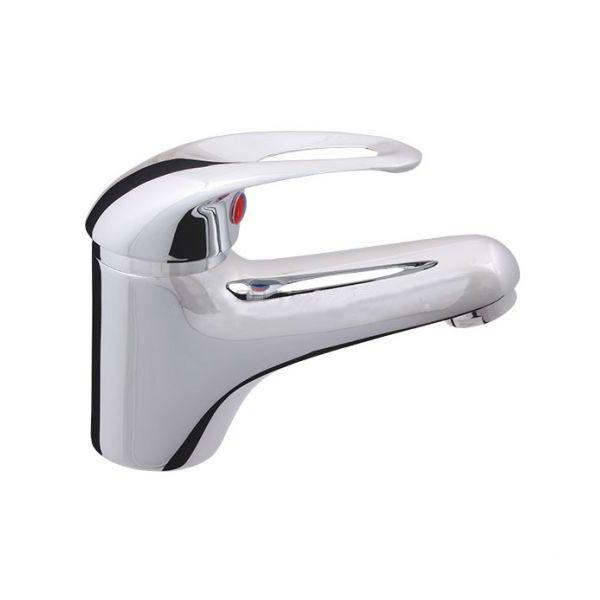 Смеситель для раковины Yuta, без донного клапана, с гибкими подводками, хром ХХ