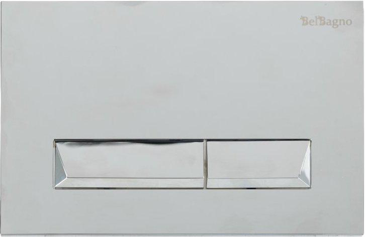 Кнопка смыва BelBagno MARMI, цвет-хром глянцевый | ZZ