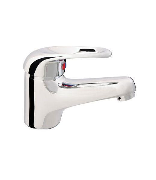 Смеситель для раковины Prince Star, без донного клапана, с гибкими подводками, хром ХХ