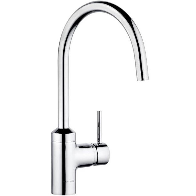 Смеситель для кухни, однорычажный, гибк.подв., хром XX