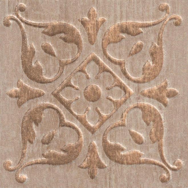 Вставка Браш Вуд беж A482|9.9x9.9