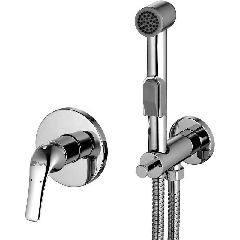 Смеситель с гигиеническим душем, встраиваемый, хром ZZ