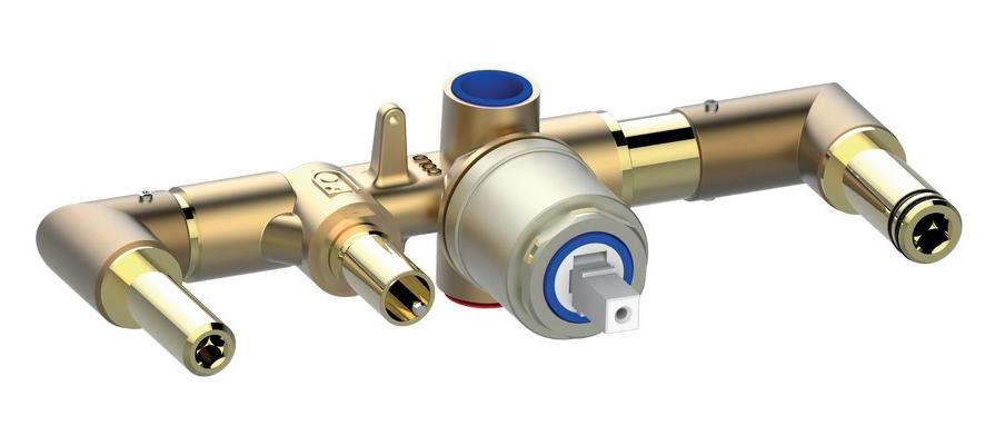 Скрытая часть встраиваемого смесителя для ванны, Apice ZZ