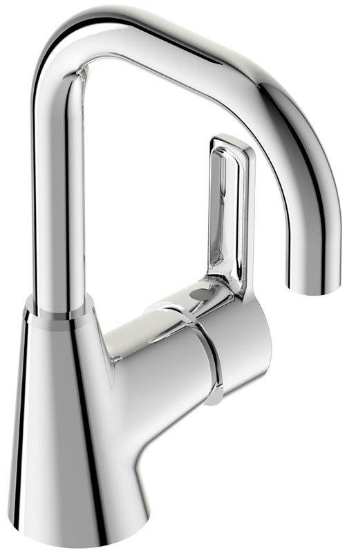 Смеситель для раковины "Уно", с боковой ручкой, без донного клапана, хром