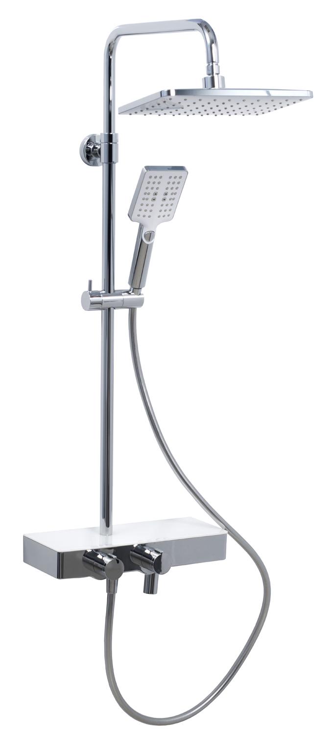 Душевой комплект с термостатическим смесителем, цв. хром, ZZ
