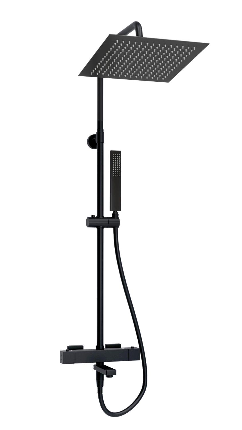 Душевой комплект со смесителем BK29901BM, цв. черный, ZZ