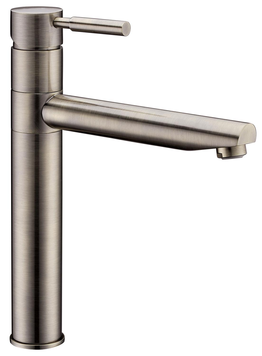 Смеситель Wasserkraft A8137 для кухонной мойки, светлая бронза, ZZ