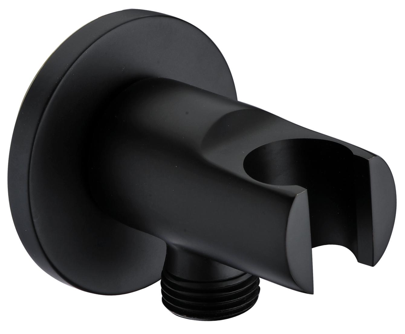 Шланговое подсоединение с держателем лейки, цв. черный ZZ