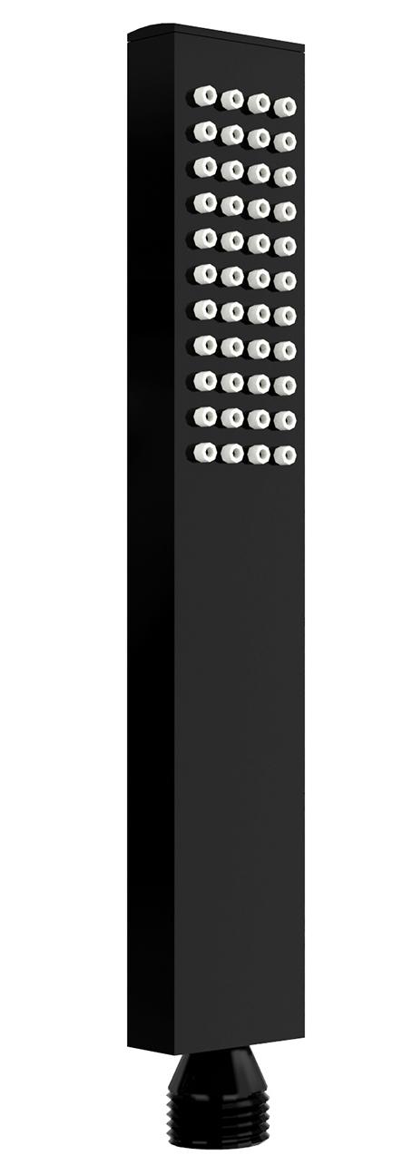 Лейка 1-функциональная с системой защиты от известковых отложений A218, цв.черный ZZ