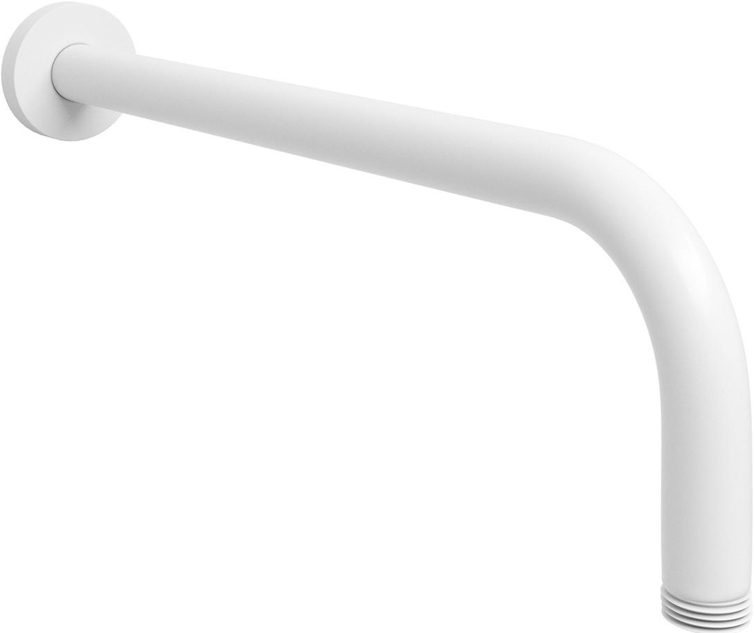 Настенный излив для ванны белый покрытие Soft-touch  A146  330мм  ZZ