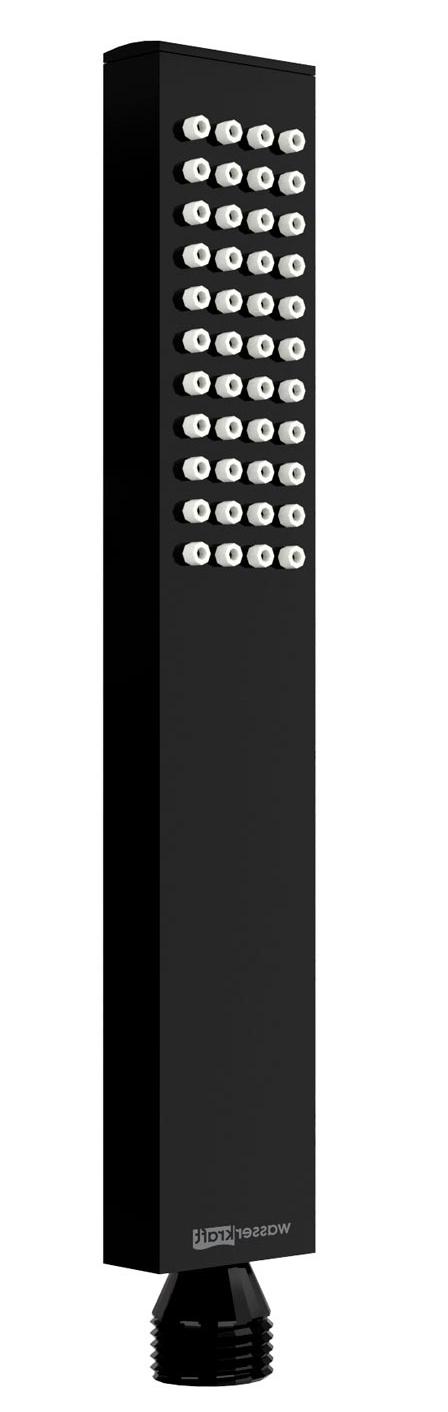 Лейка ручная для душа, цвет черный ZZ