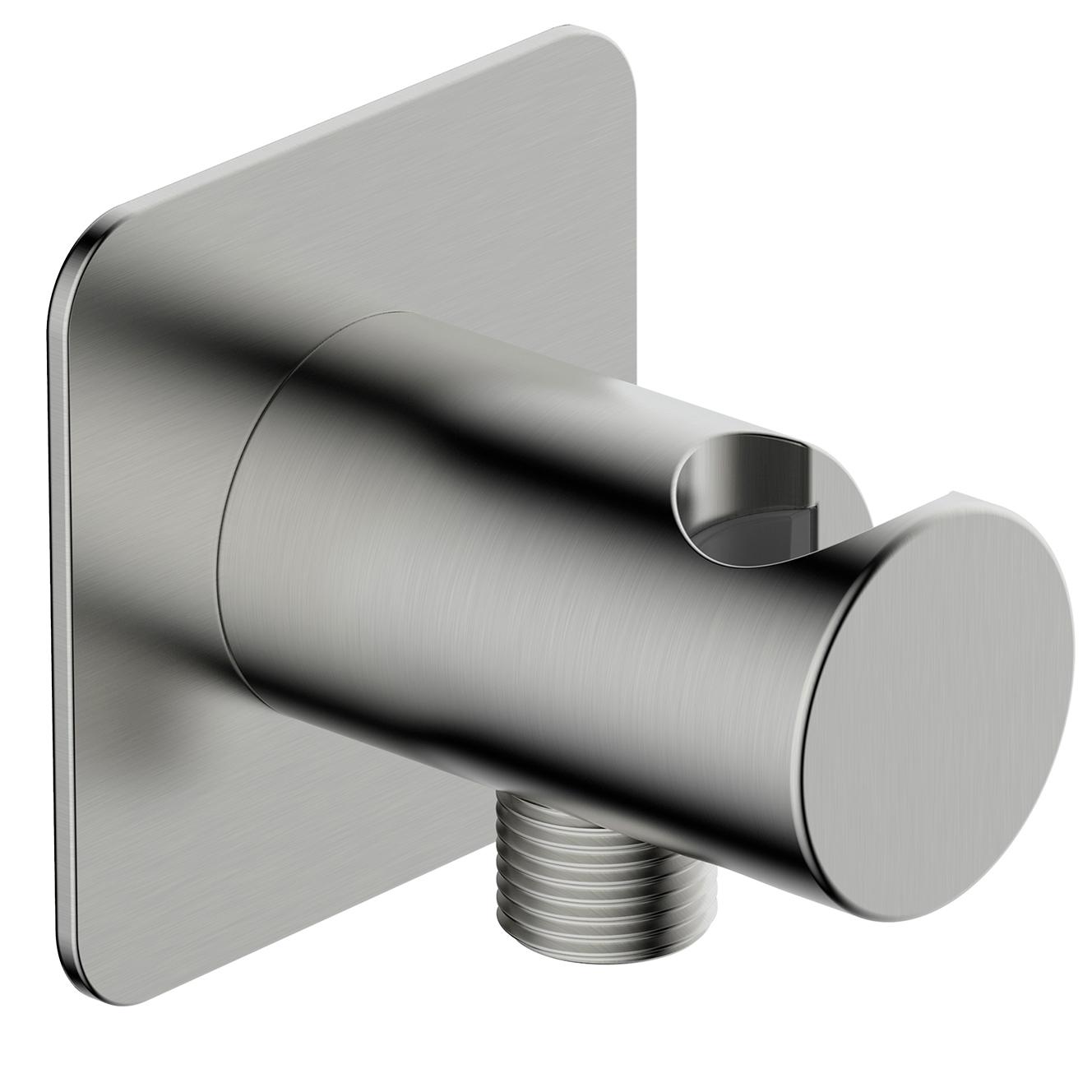 Подключение шланга, A275 с настенным держателем, цв. никель, ZZ