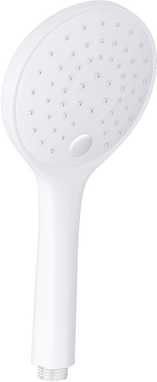 Лейка 3-функц. с системой защиты от извест.отложений  A155, ABS-пластик белый soft-touch ZZ