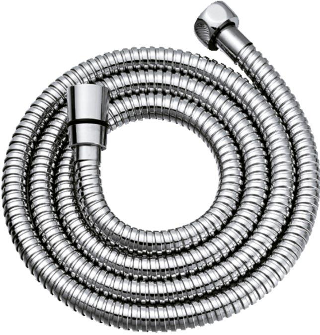 Шланг для душа 150 см, металл.оплетка, цв.хром ZZ