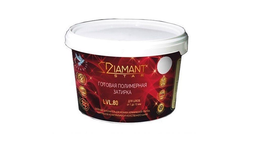 ПОЛИМЕРНАЯ ЗАТИРКА "ДИАМАНТ STAR LVL.80"