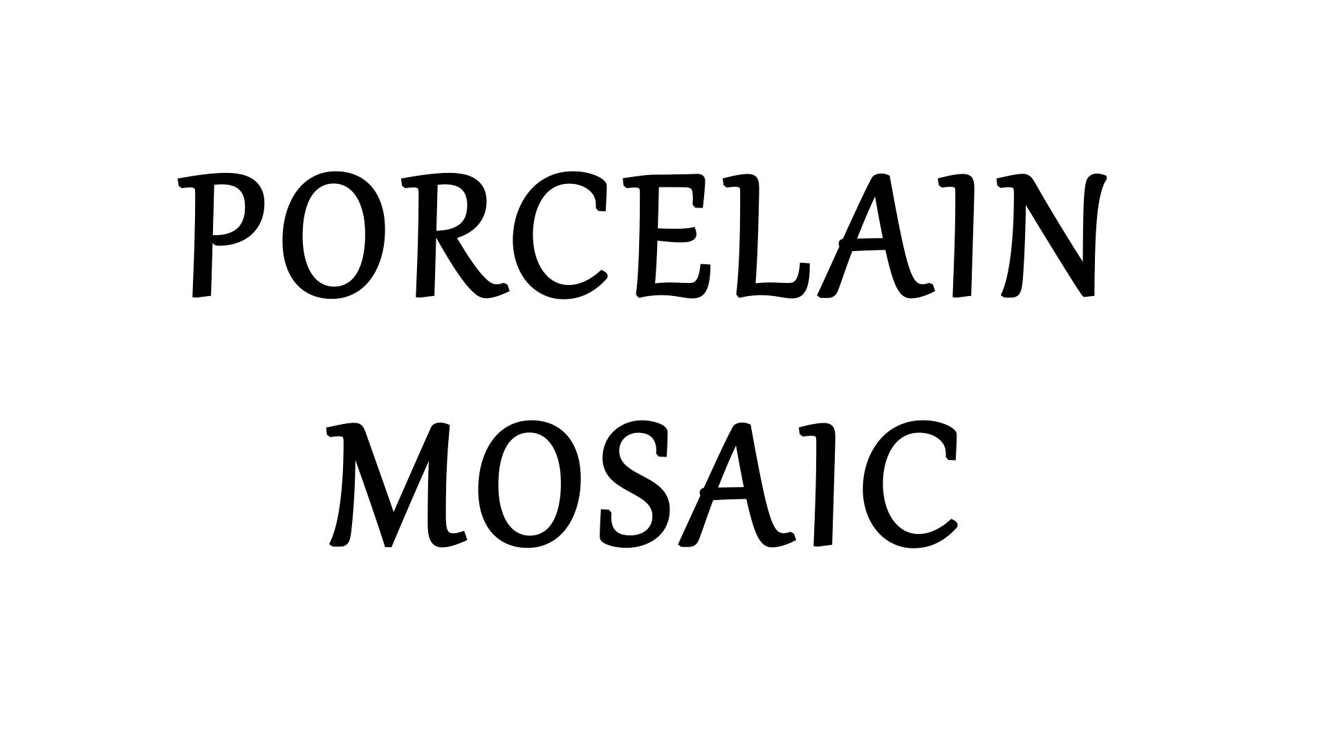 Porcelain Mosaic